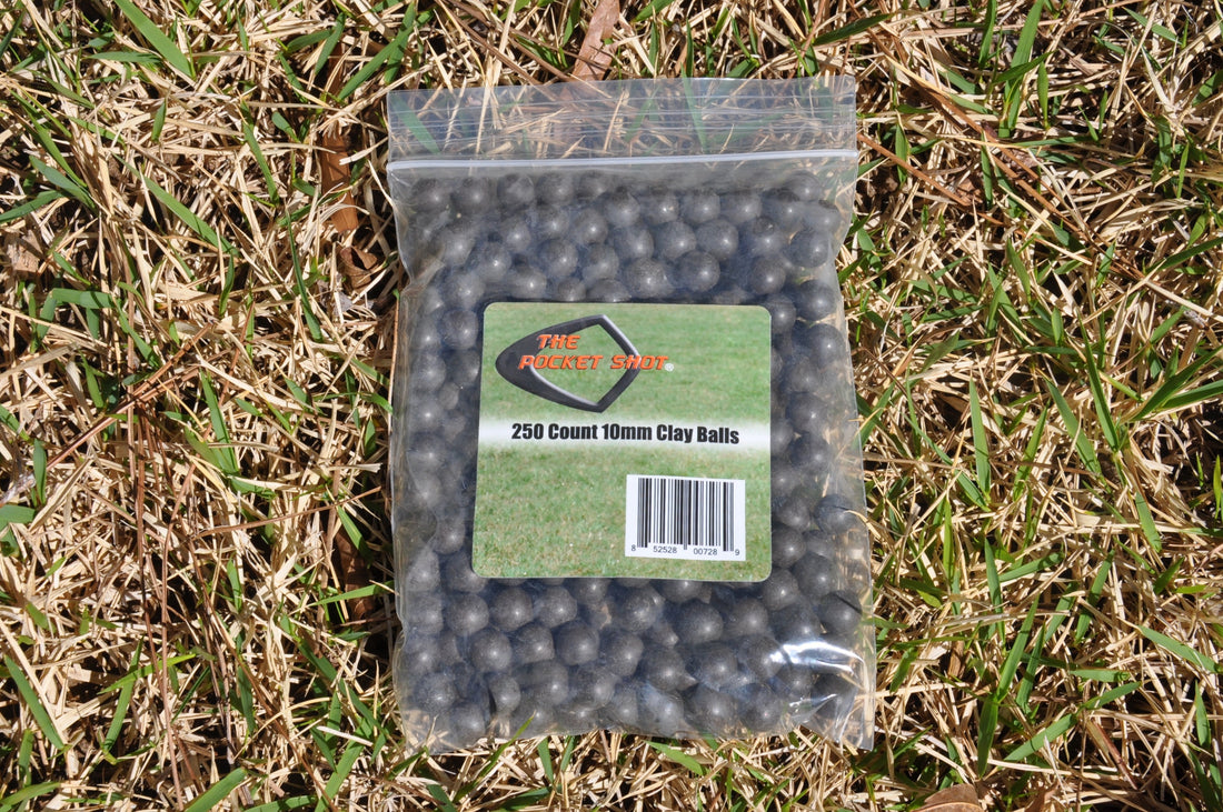 Clay Balls 10mm ammo now in stock!